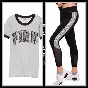 NWT VS PINK XS BLING SET